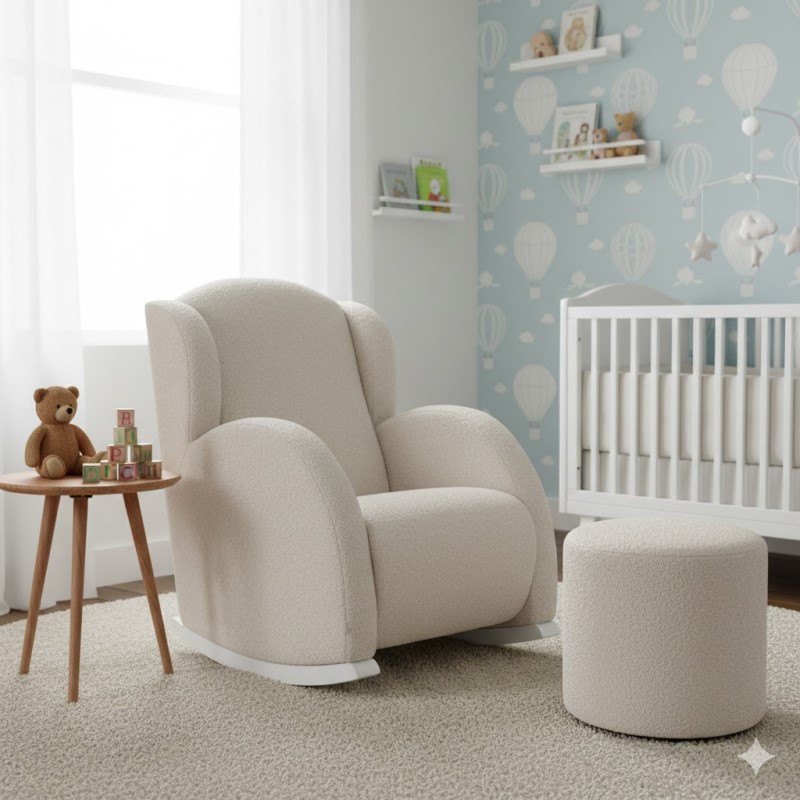 Příslušenství ke křeslům Micuna Flor Sheep Grey